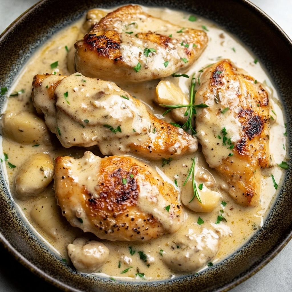 Creamy Garlic Chicken