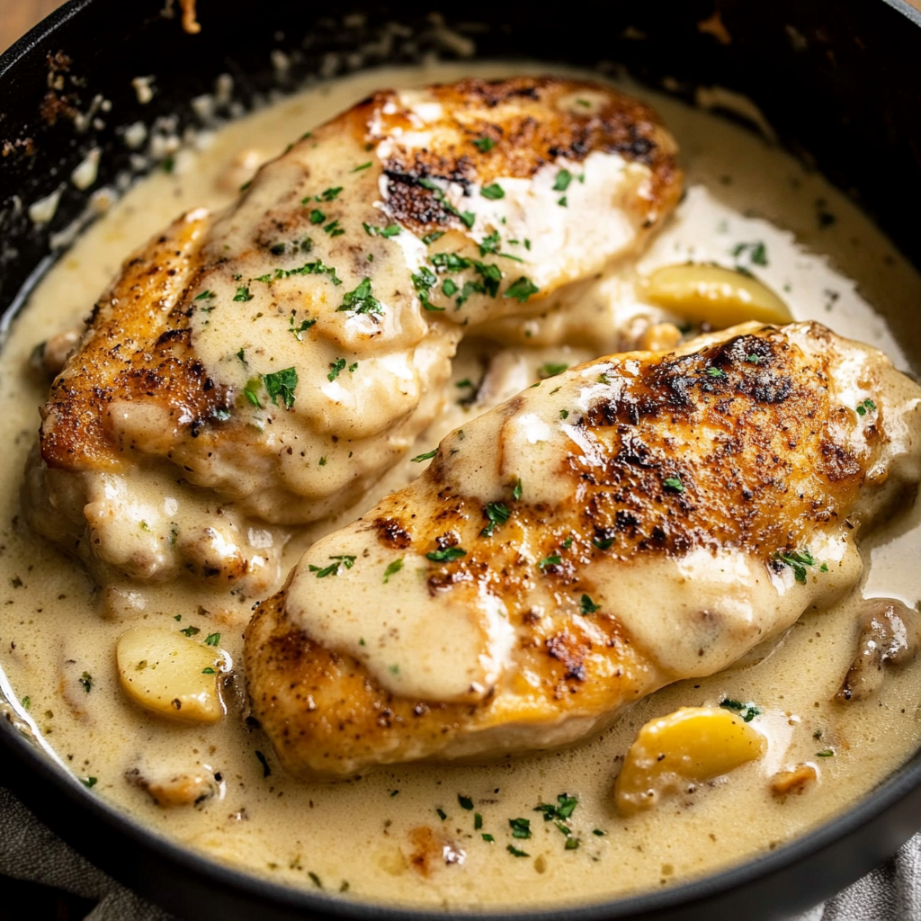 Creamy Garlic Chicken