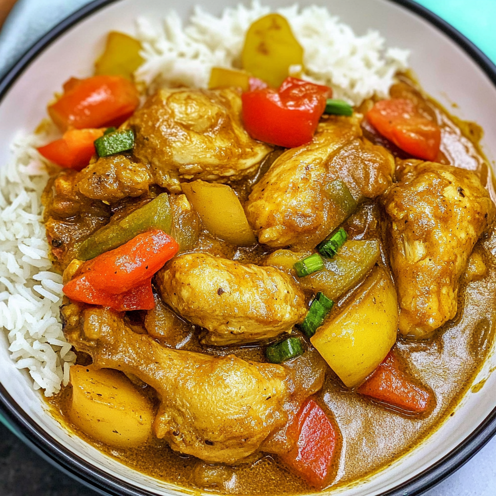 Filipino Style Chicken Curry