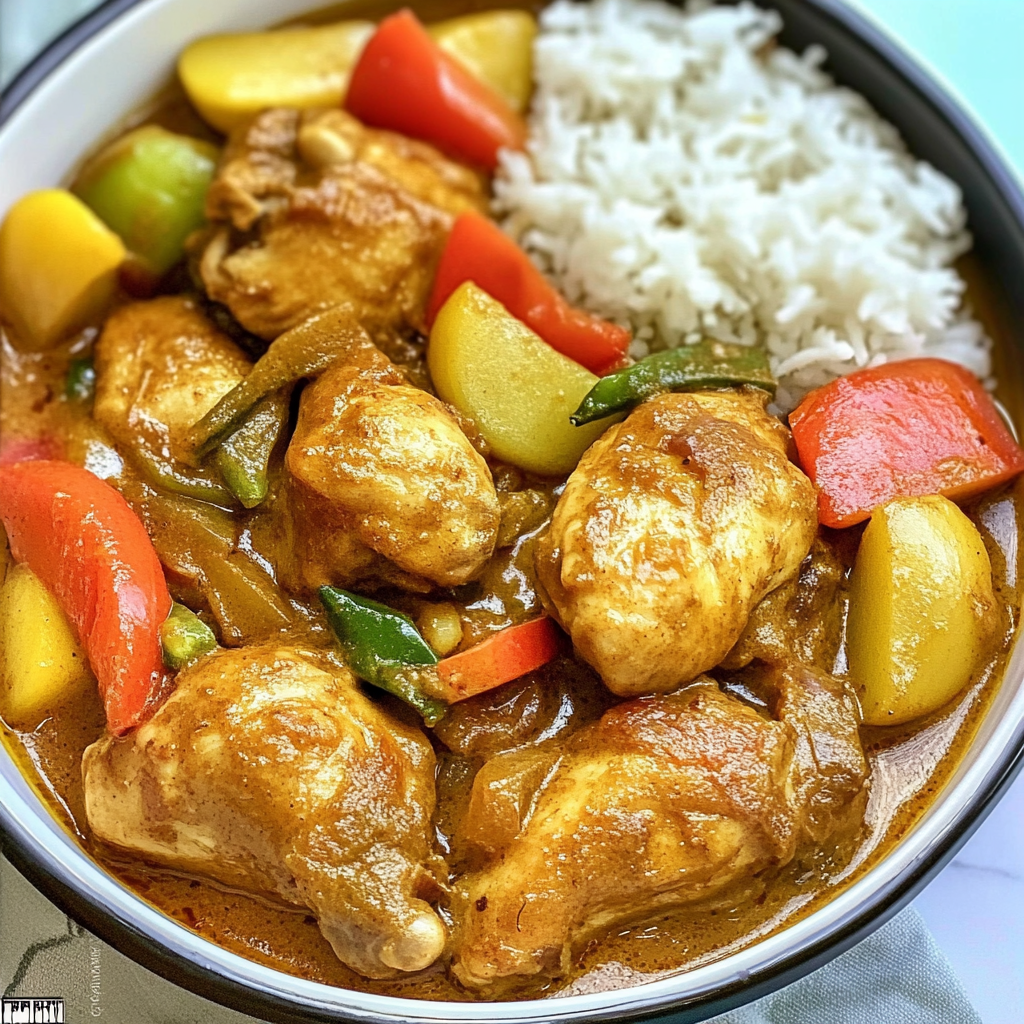 Filipino Style Chicken Curry