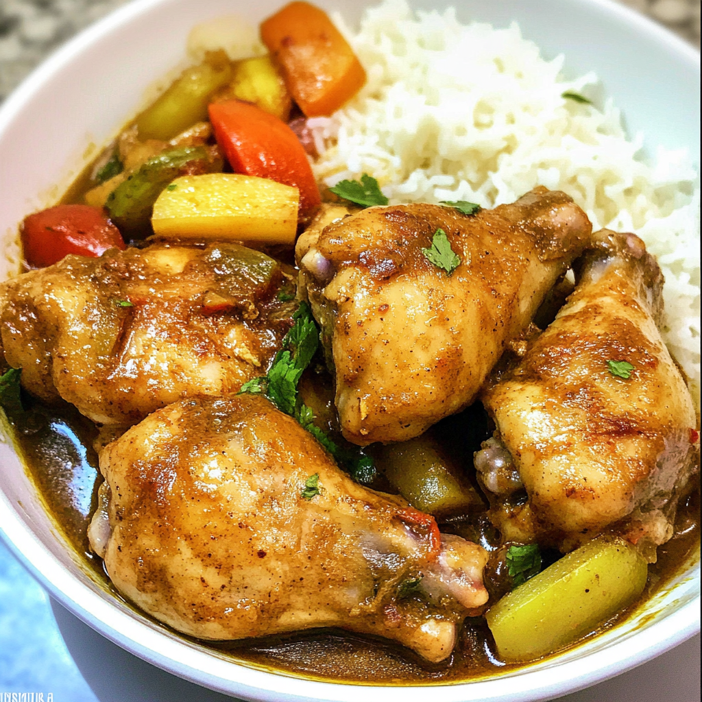 Filipino Style Chicken Curry