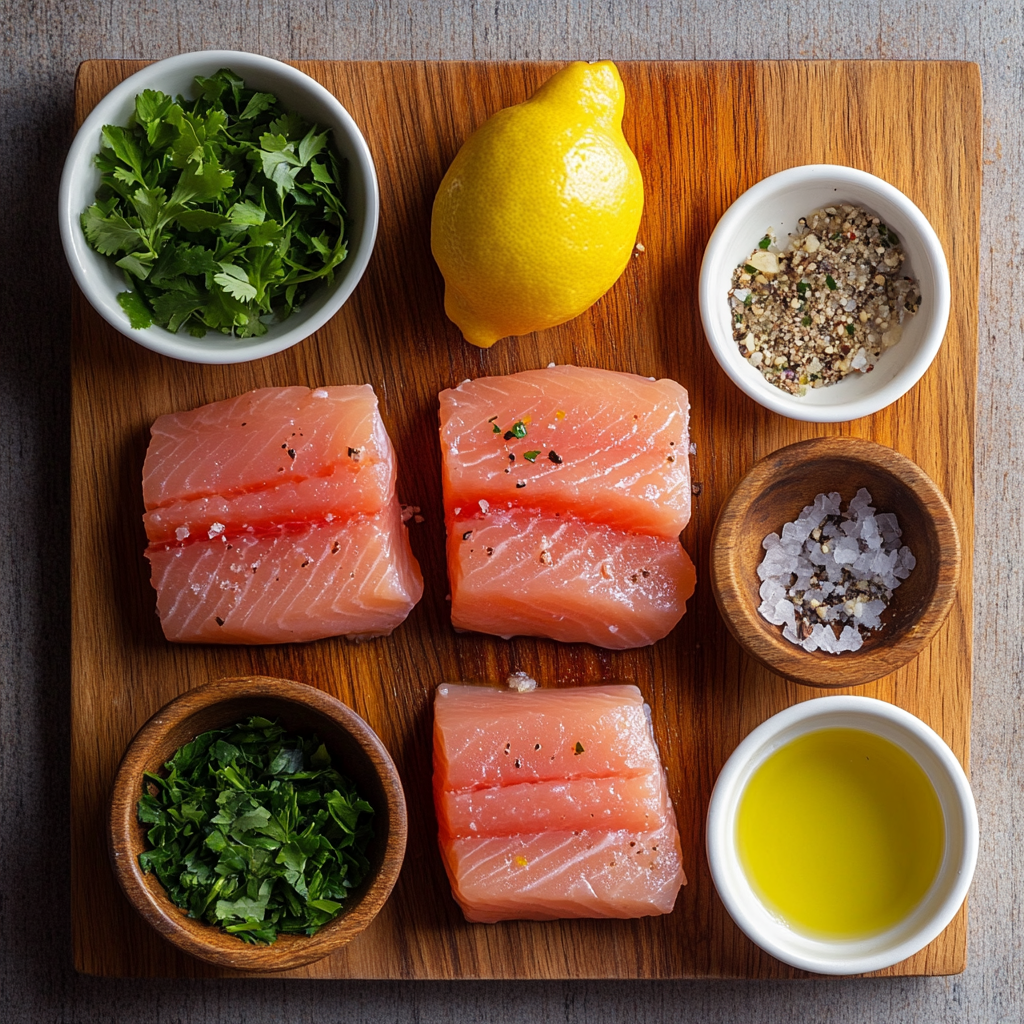 Grilled Mahi Mahi ingredients
