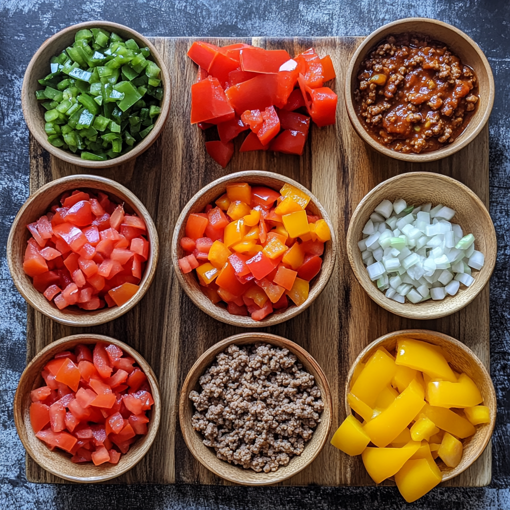 Ground Beef Skillet ingredients