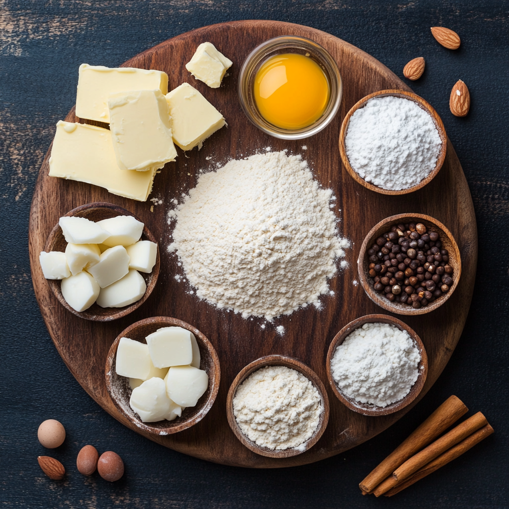 Heart-Shaped Valentine Macarons ingredients
