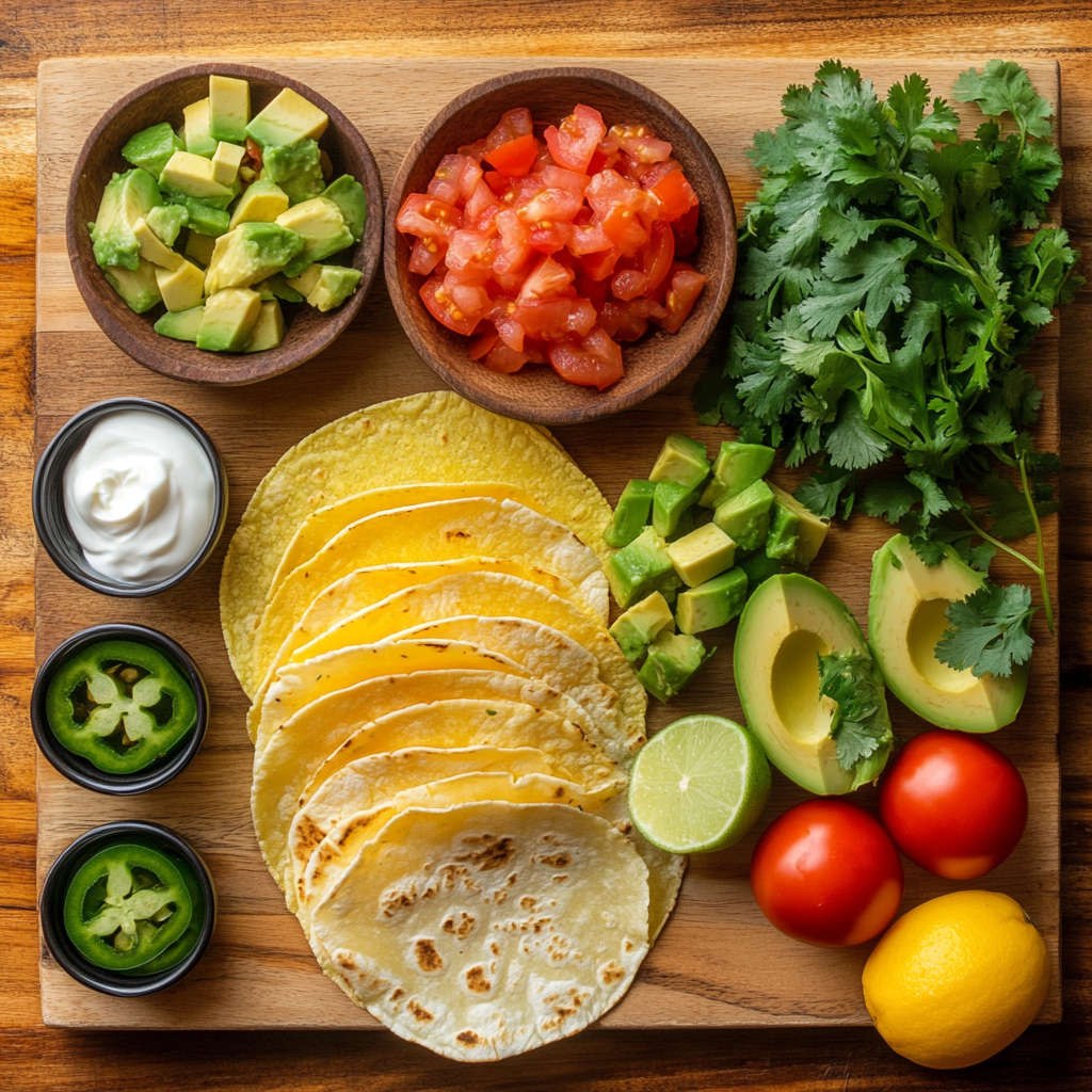 Huevos Rancheros ingredients