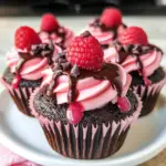 Raspberry Chocolate Cupcakes
