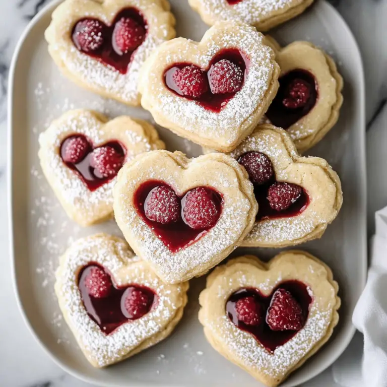 Raspberry and White Chocolate Shortbread Cookies