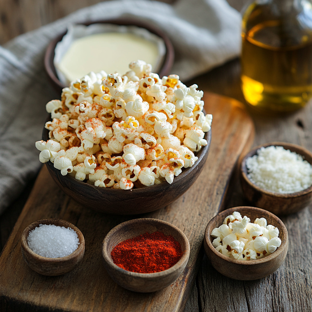 Seasoned Popcorn ingredients