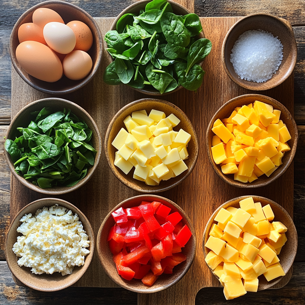 Sheet Pan Eggs ingredients