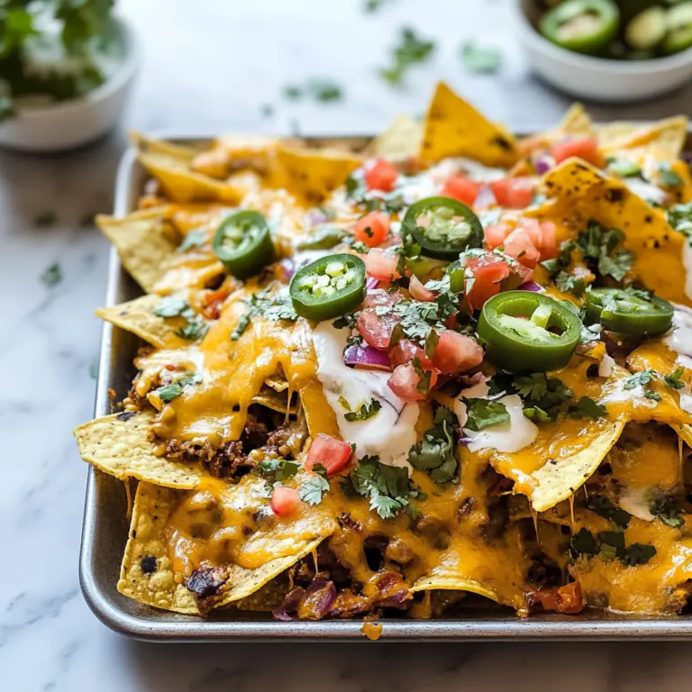 Sheet Pan Nachos