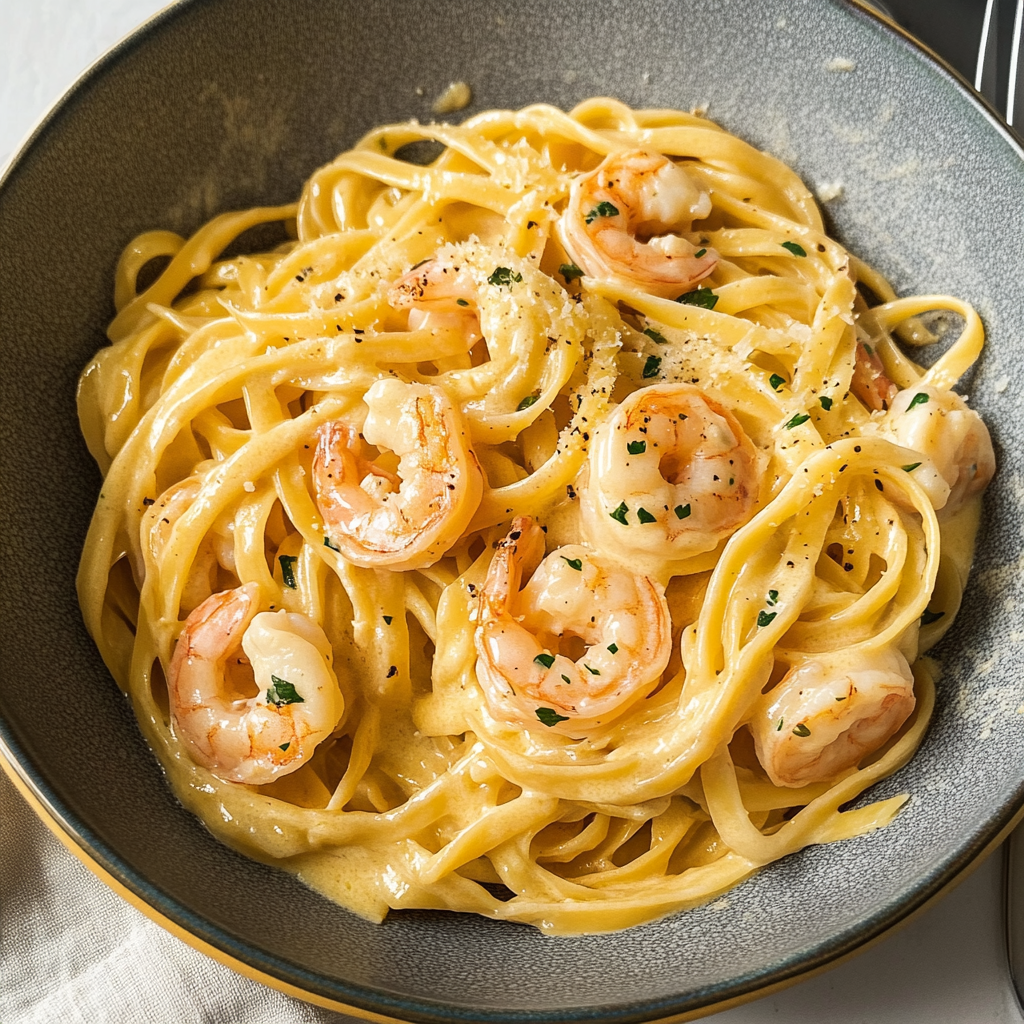 Shrimp Alfredo
