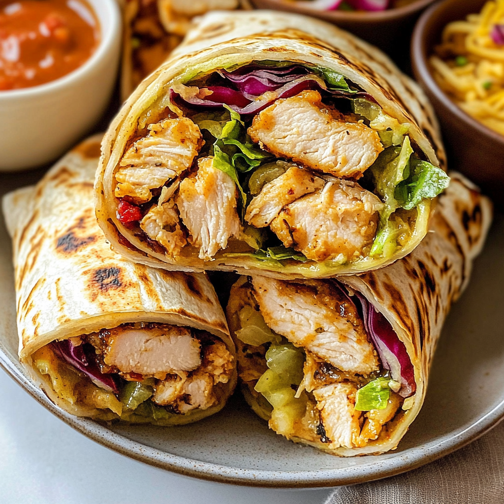 Southwest Chicken Wraps