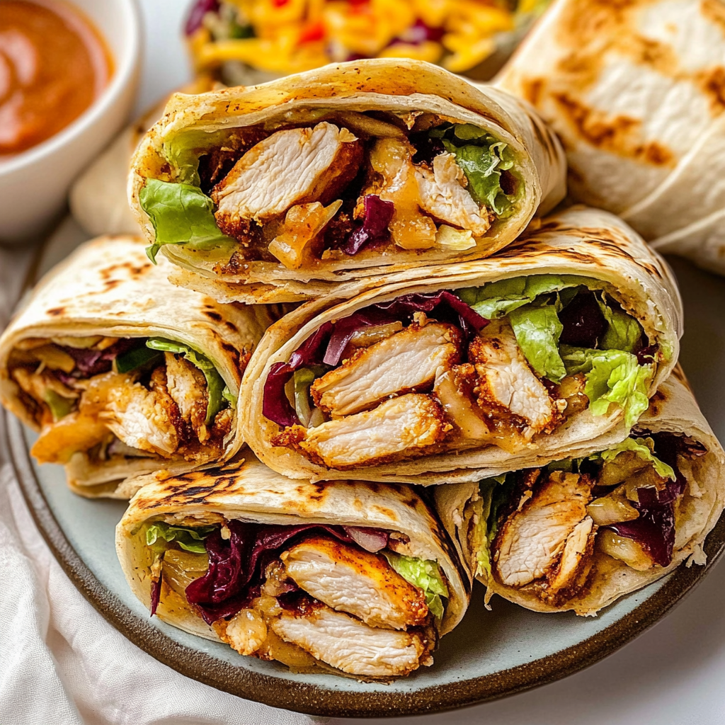 Southwest Chicken Wraps