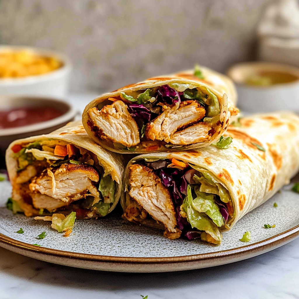 Southwest Chicken Wraps