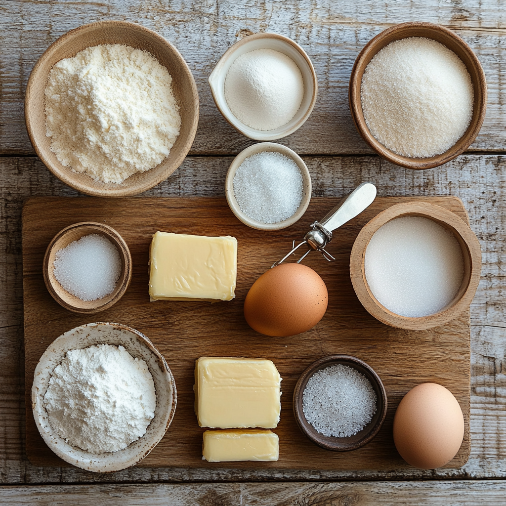 Sparkle Sweetheart Cookies ingredients