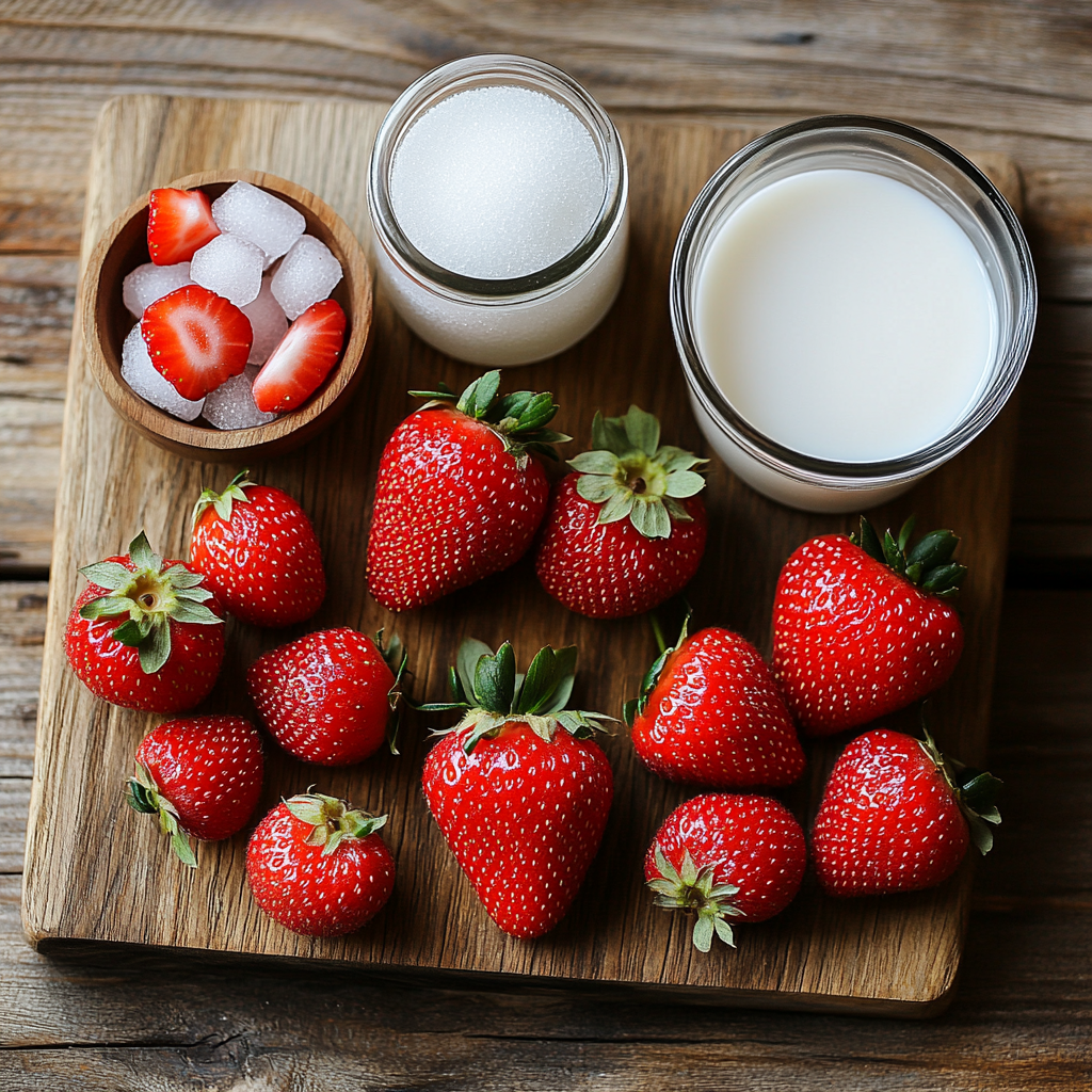 Strawberry Milk ingredients