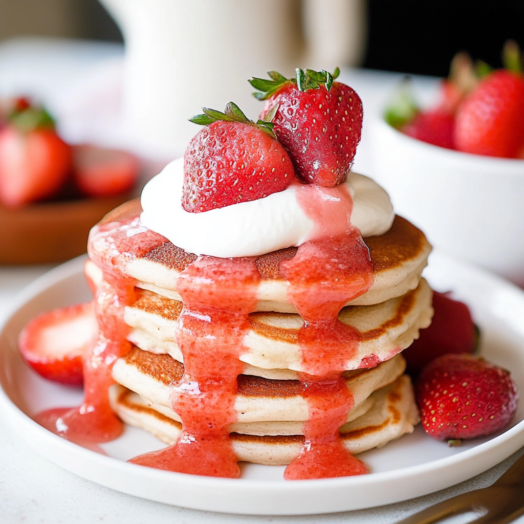 Strawberry Pancakes