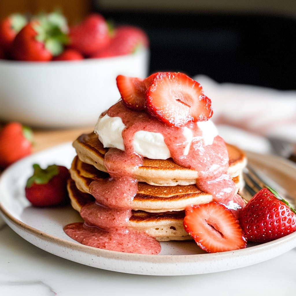 Strawberry Pancakes