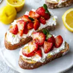 Strawberry Ricotta Toast