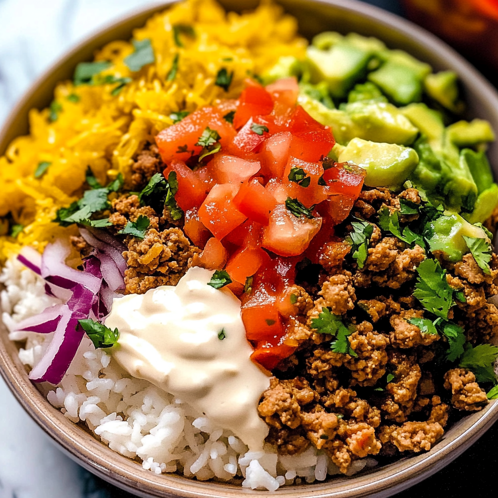 Taco Rice Bowl