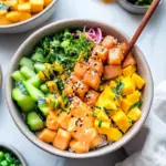 Tuna and Salmon Poke Bowls
