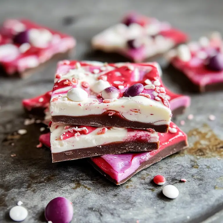 Valentine Chocolate Bark