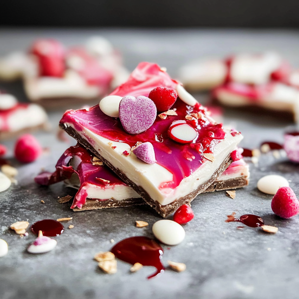 Valentine Chocolate Bark