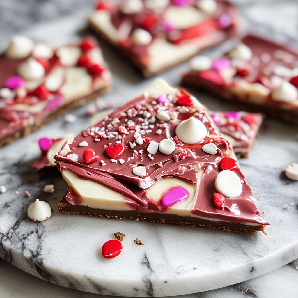 Valentine Chocolate Bark