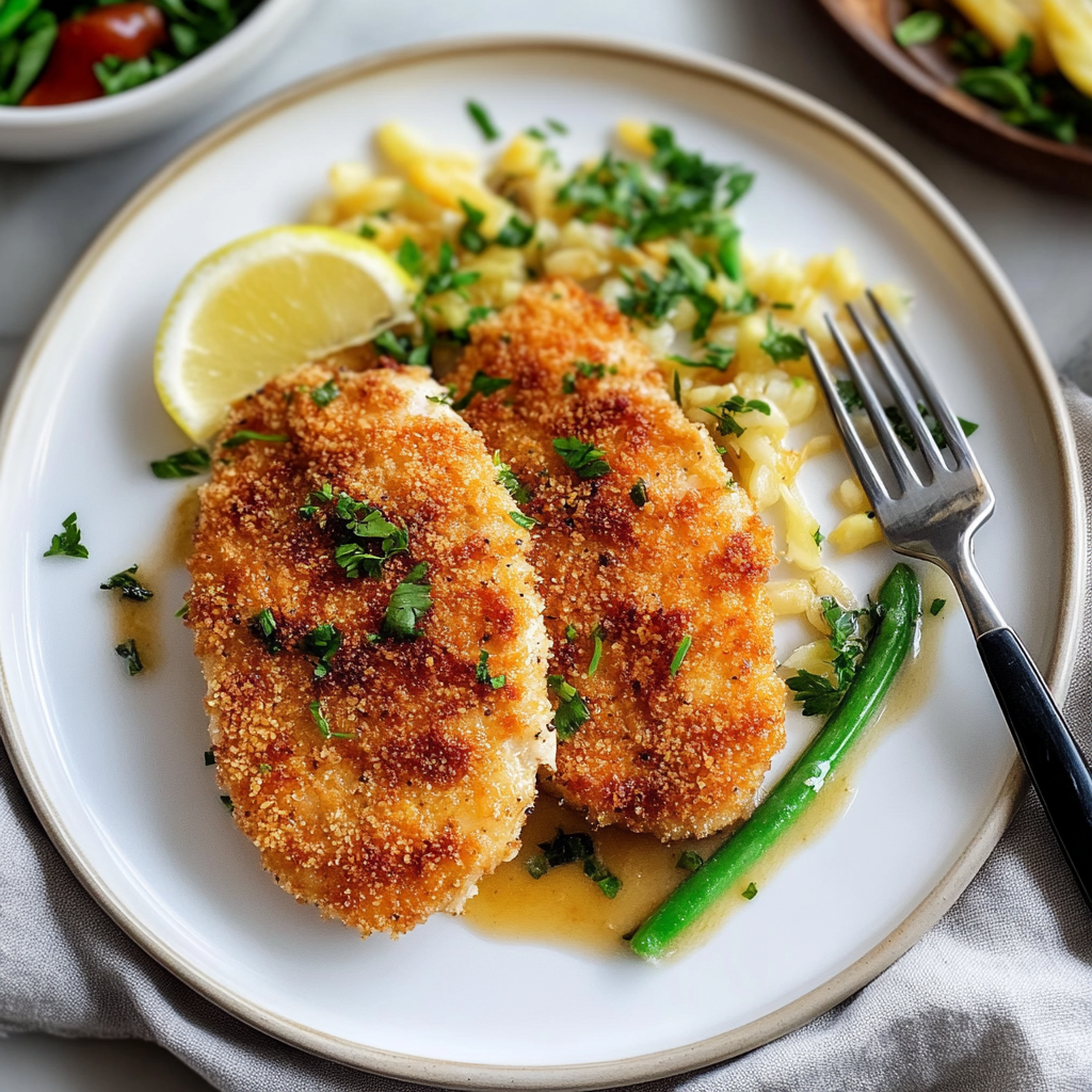 baked parmesan crusted chicken
