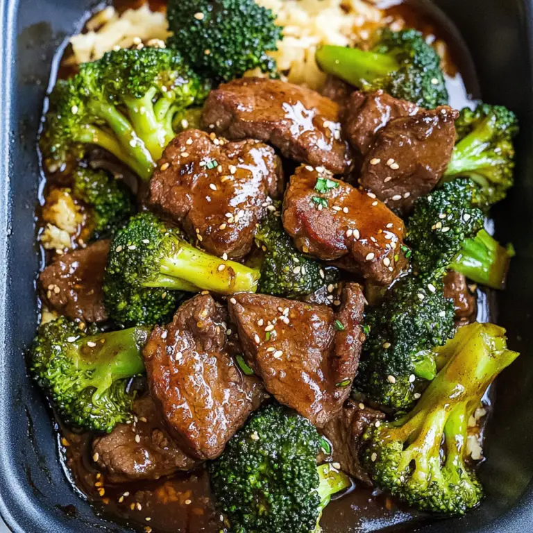 beef and broccoli