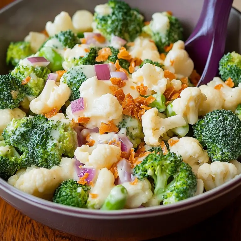 broccoli cauliflower salad