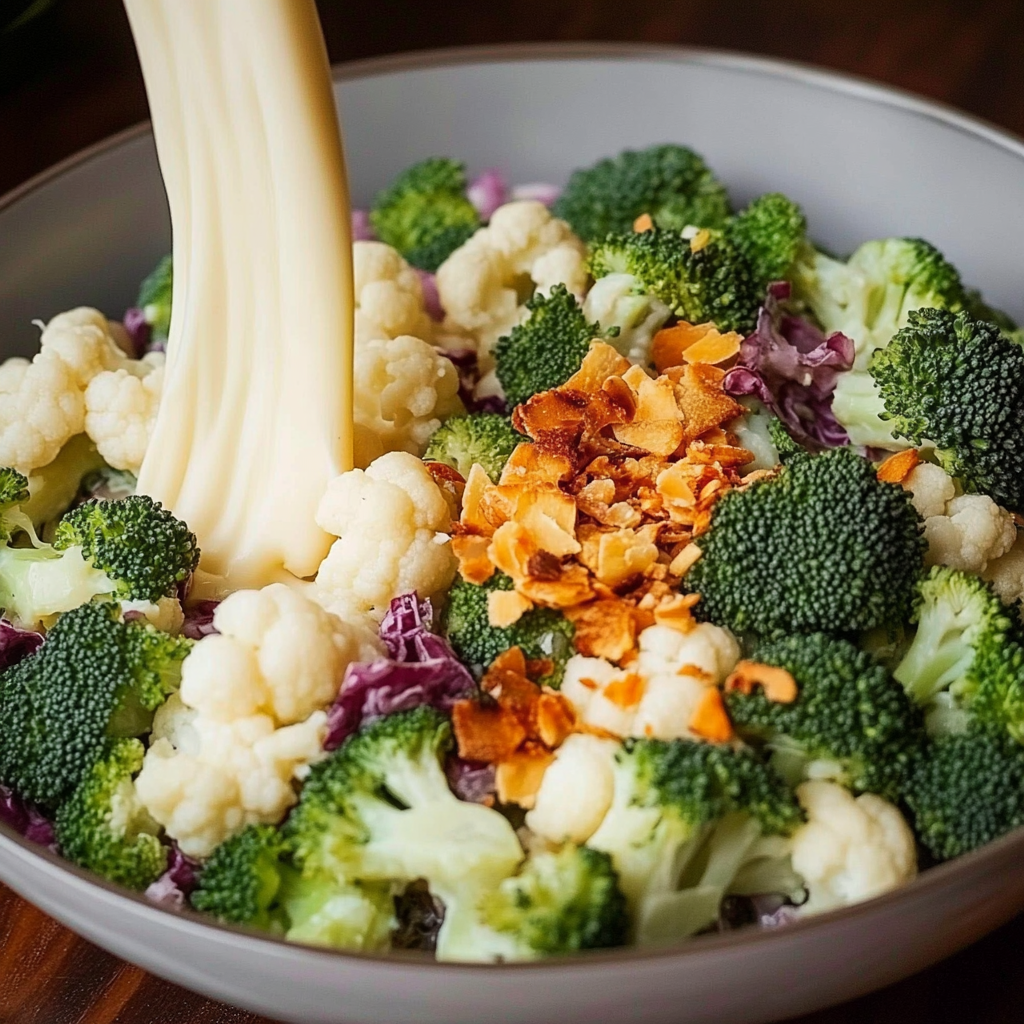 broccoli cauliflower salad