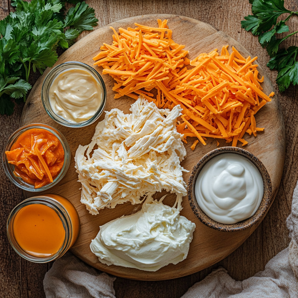 buffalo chicken dip ingredients