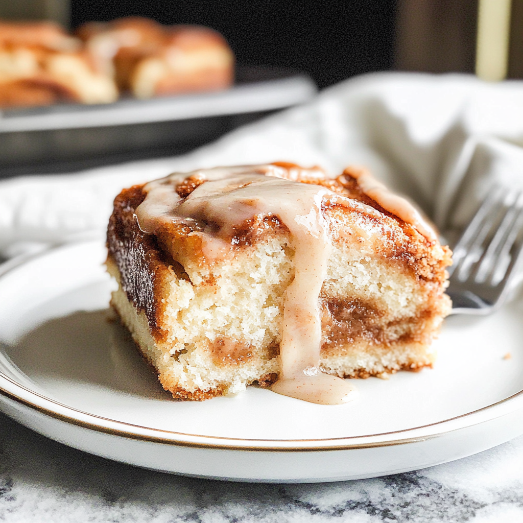 cinnamon roll cake