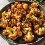 crispy roasted cauliflower