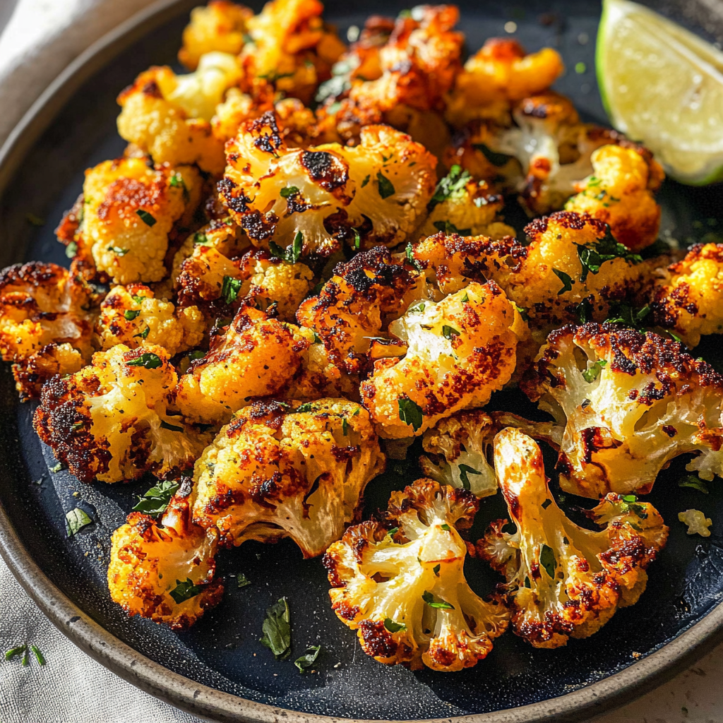 crispy roasted cauliflower