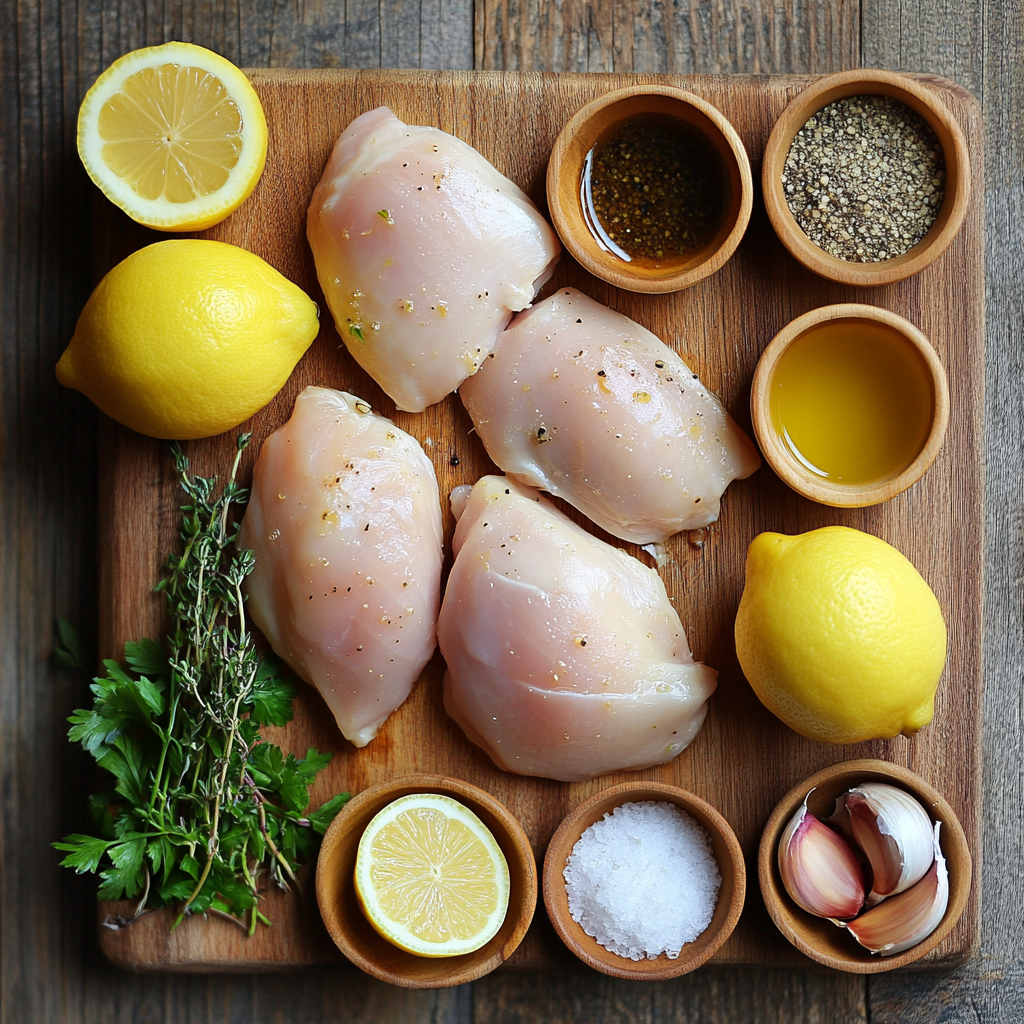 lemon herb chicken ingredients