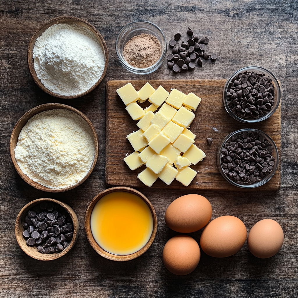 miso brownies ingredients