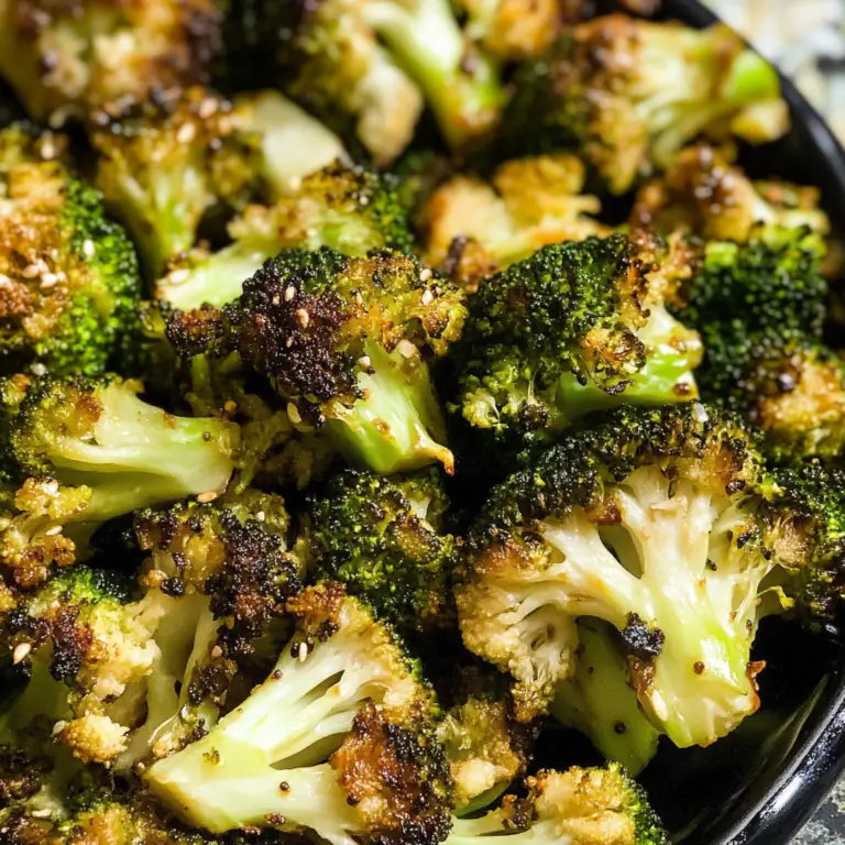 oven roasted broccoli