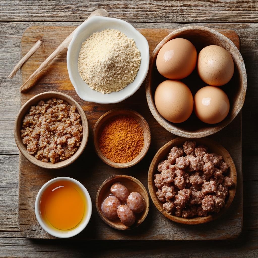 pancake sausage casserole ingredients