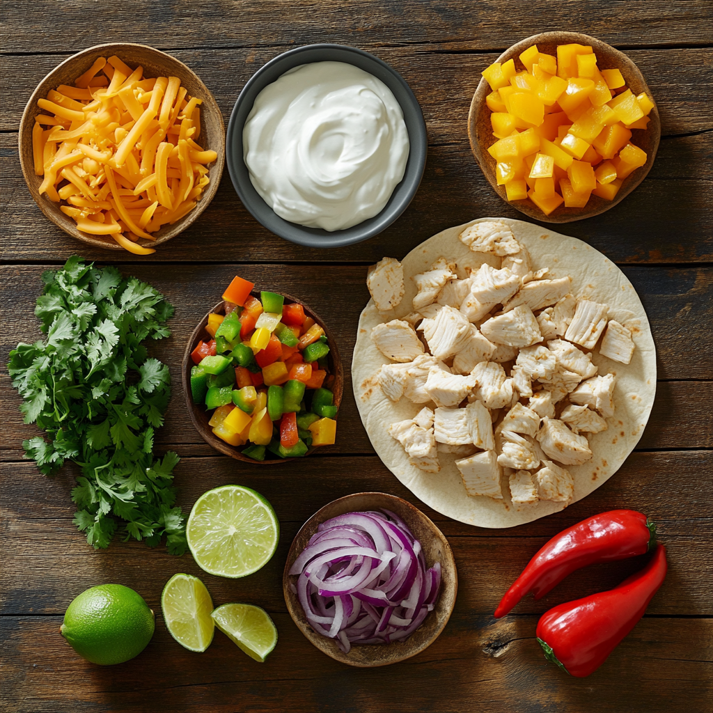 Southwest Chicken Wraps