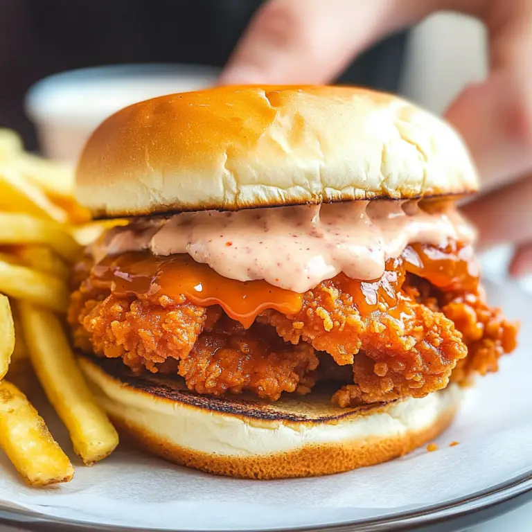 Nashville-Style Hot Chicken Sandwich