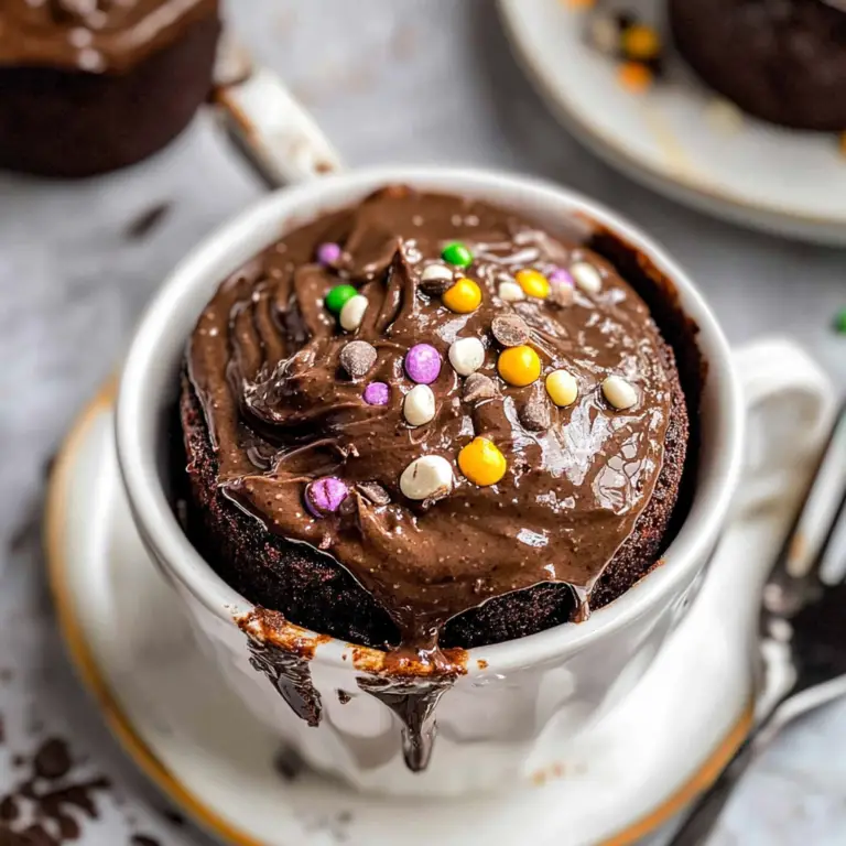 Chocolate Protein Mug Cake