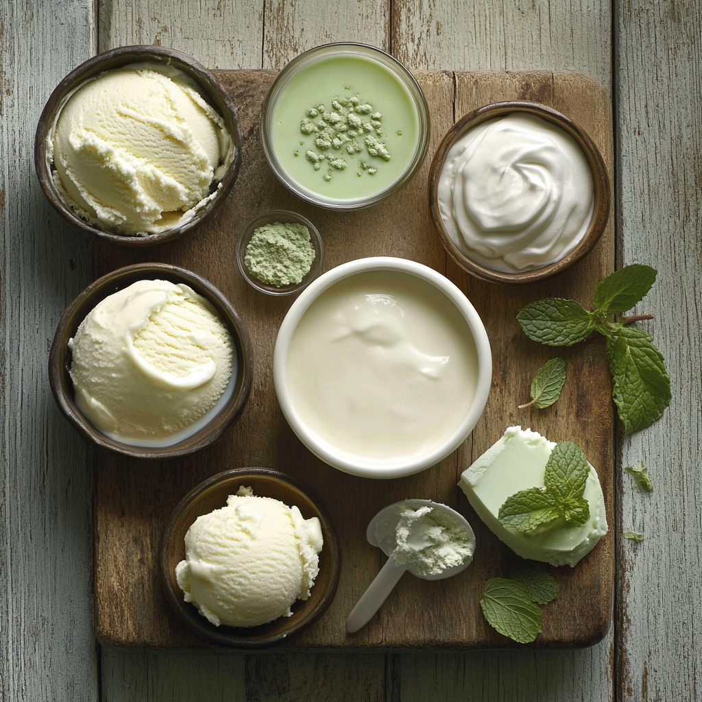 Copycat McDonald’s Shamrock Shake ingredients