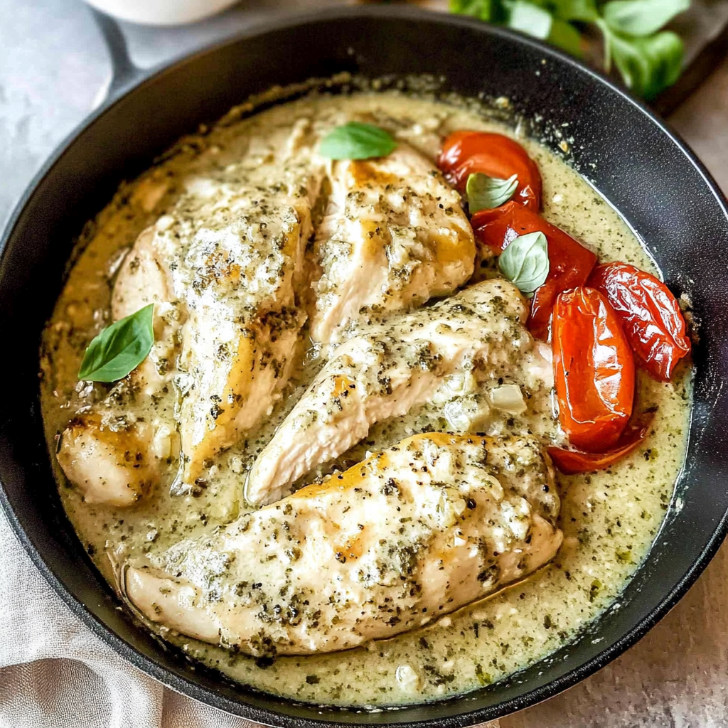 Creamy Pesto Chicken