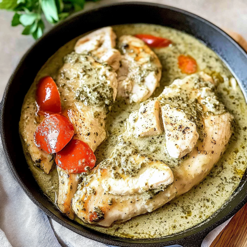Creamy Pesto Chicken