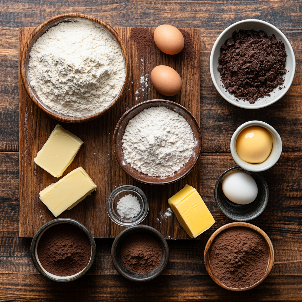 Guinness Chocolate Cupcakes ingredients