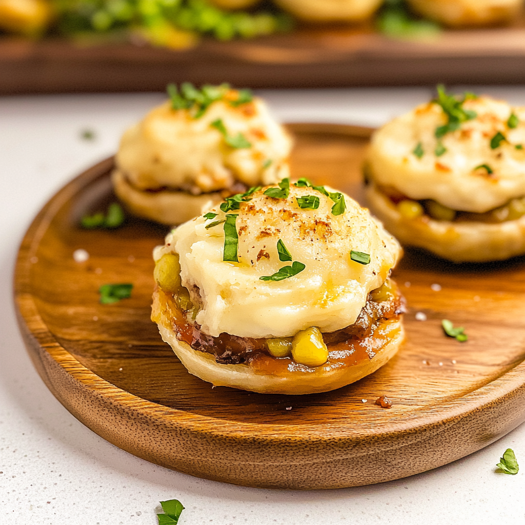 Mini Shepherd’s Pie Potato Bites