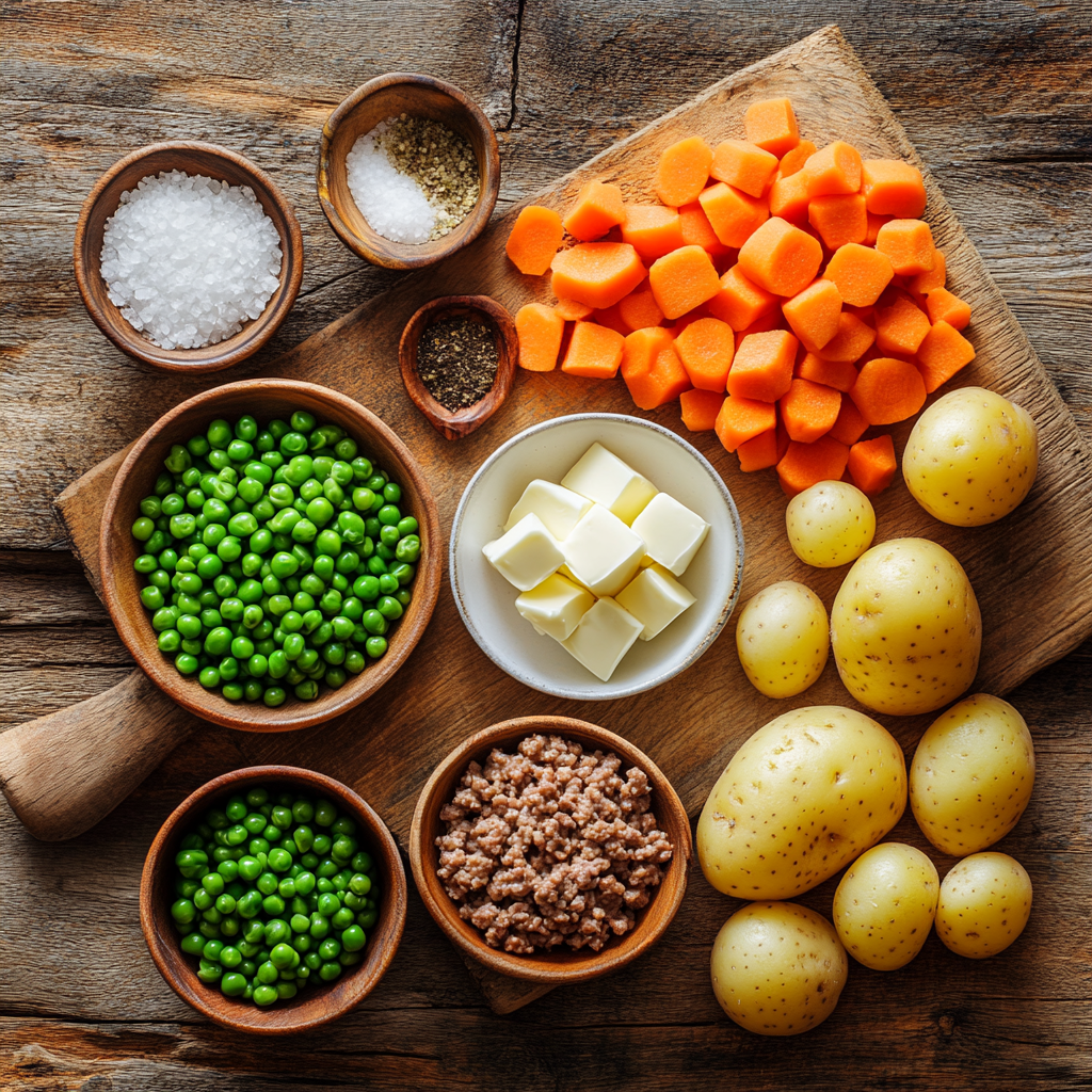 Mini Shepherd’s Pie Potato Bites ingredients