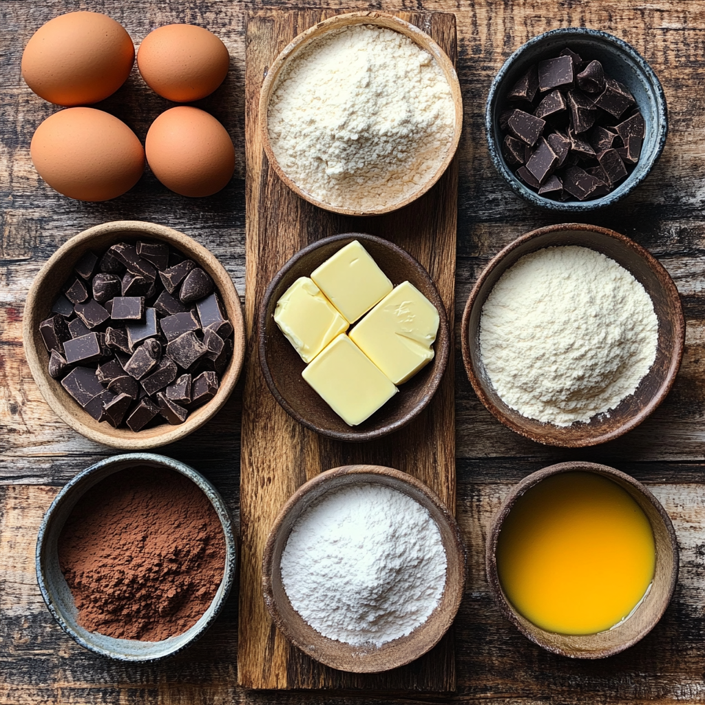 Mint Chocolate Chip Cake Recipe ingredients